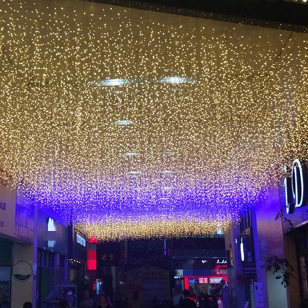 LED Full Sky Star Decorative Light String Shopping Mall Colored Lights – Bild 4