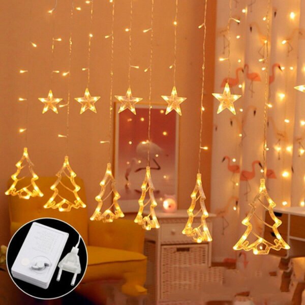 Christmas Curtain Shop Window Lights – Bild 2