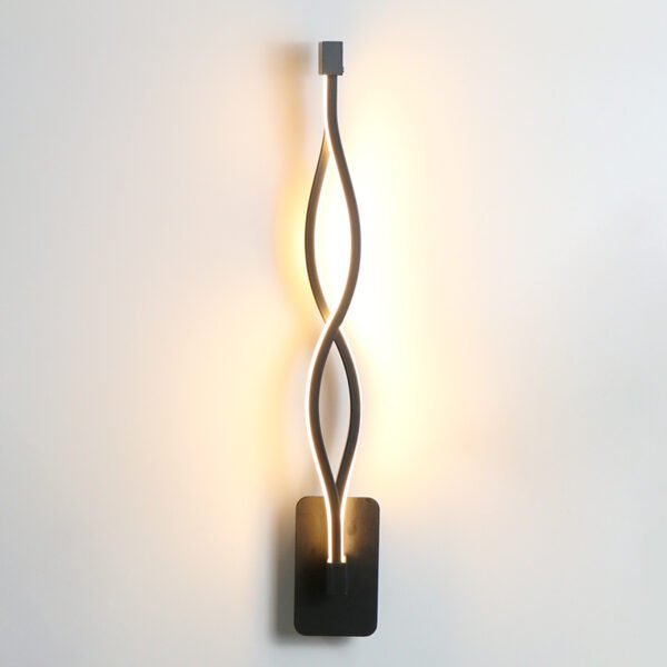 LED aluminum wave wall light – Bild 5