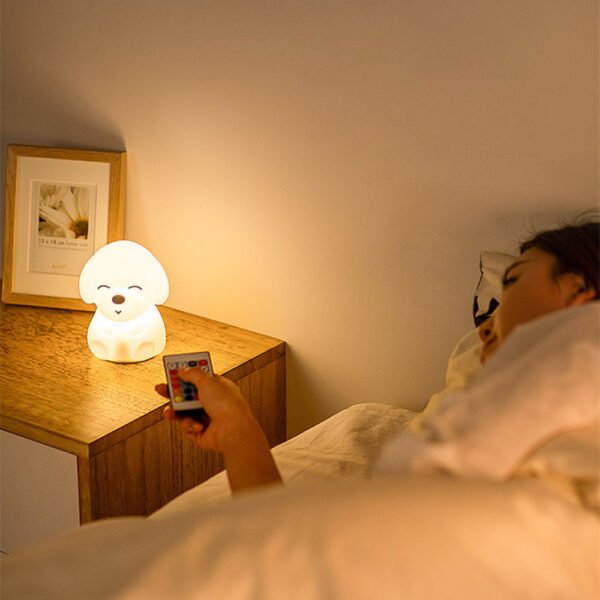 Silicone dog table lamp – Bild 4