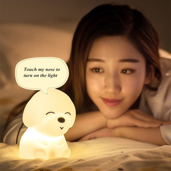 Silicone dog table lamp – Bild 3