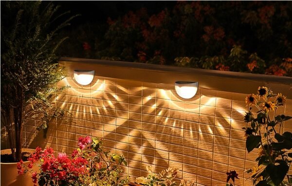 Led Solar Outdoor Garden Decoration New Stair Light Solar Light And Shadow Night Light Solar Wall Light – Bild 4
