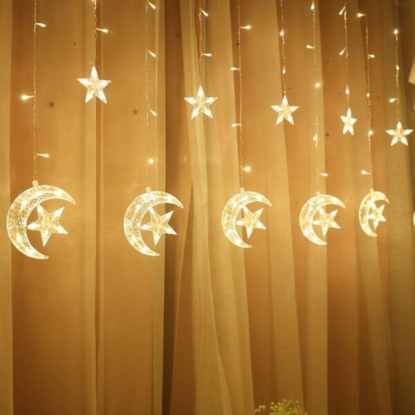 Christmas Curtain Shop Window Lights – Bild 5