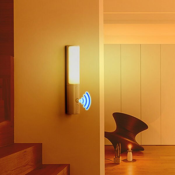 New Style Smart Human Body Induction Motion Sensor LED Night Light For Home Bed Kitchen Cabinet Wardrobe Wall Lamp – Bild 4