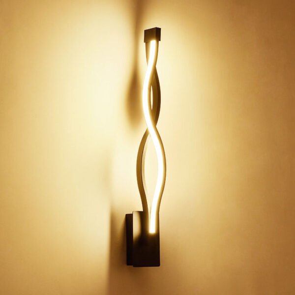 LED aluminum wave wall light – Bild 3