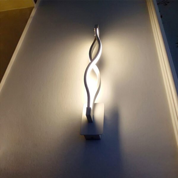 LED aluminum wave wall light – Bild 2