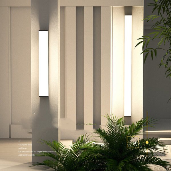 Home Outdoor Waterproof Long Strip Outdoor Wall Light – Bild 4