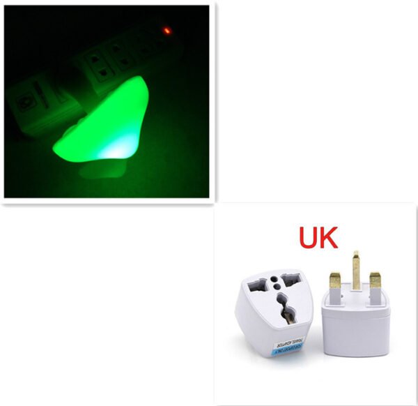 LED Night Light Mushroom Wall Socket Lamp EU US Plug Warm White Light-control Sensor Bedroom Light Home Decoration – Bild 6