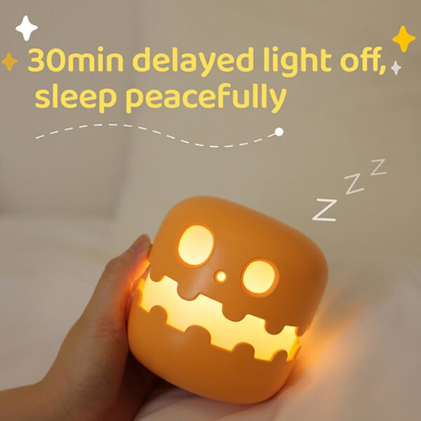 Pumpkin Lamp Bedside Halloween Funny Decoration Ambience Light For Bedrooms Living Room Decoration Kids Birthday Gift Halloween Decorations – Bild 2