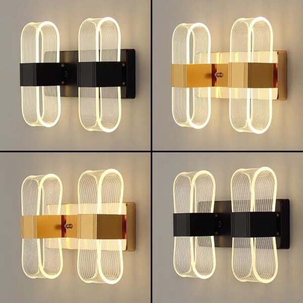 Golden Nordic Style Wall Lamp Lighting Fixture – Bild 10