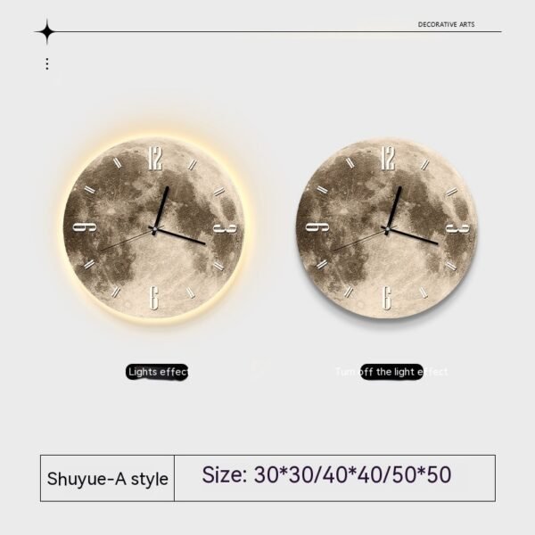 High-grade Wall Clock Living Room Home Fashion – Bild 4