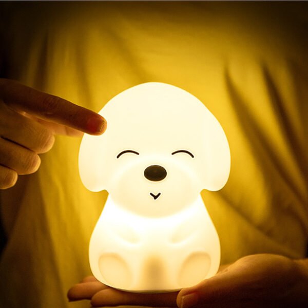 Silicone dog table lamp – Bild 5