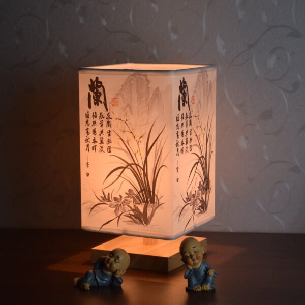 New Chinese Retro Style Bedside Night Light Warm – Bild 7