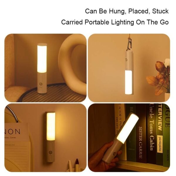 New Style Smart Human Body Induction Motion Sensor LED Night Light For Home Bed Kitchen Cabinet Wardrobe Wall Lamp – Bild 7