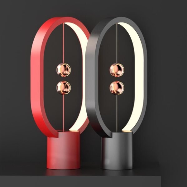 Mini Smart Magnetic Switch USB Suspended LED Bedroom Bedside Atmosphere Table Lamp – Bild 2