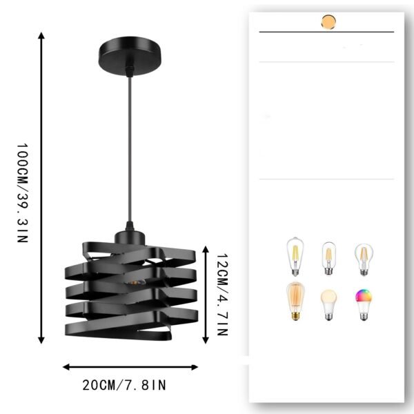 Bedside Chandelier American Vintage Living Room Bedroom Chandelier – Bild 6