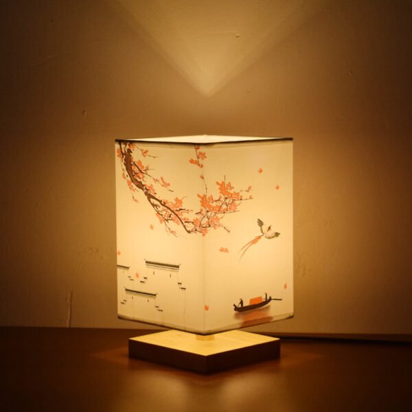 New Chinese Retro Style Bedside Night Light Warm – Bild 10