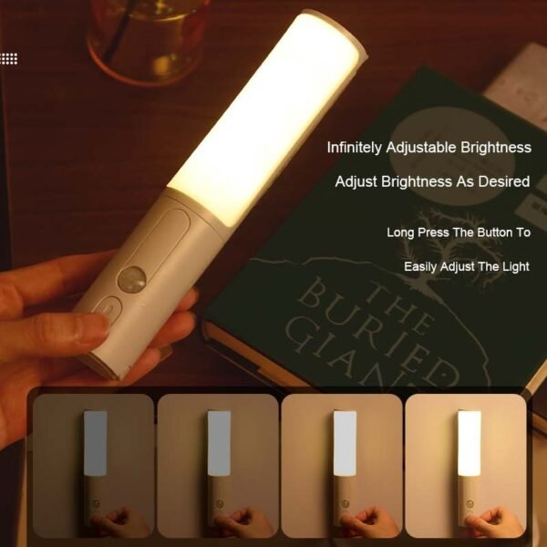 New Style Smart Human Body Induction Motion Sensor LED Night Light For Home Bed Kitchen Cabinet Wardrobe Wall Lamp – Bild 2