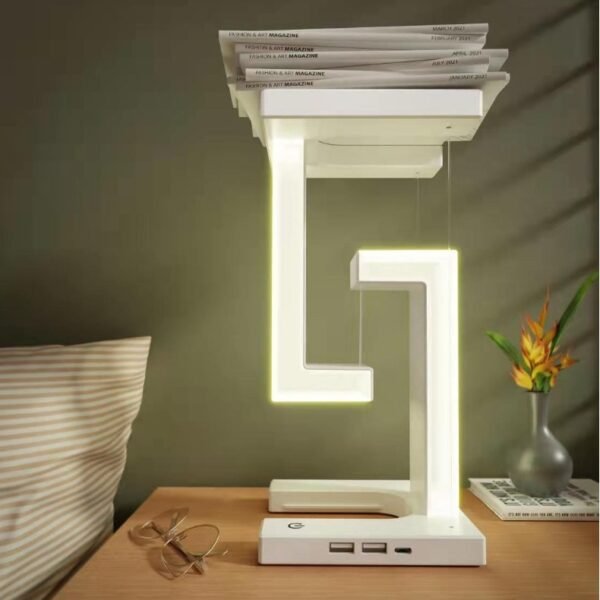 Creative Smartphone Wireless Charging Suspension Table Lamp Balance Lamp Floating For Home Bedroom – Bild 3