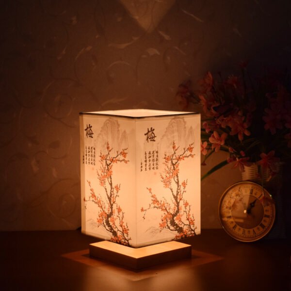 New Chinese Retro Style Bedside Night Light Warm – Bild 6