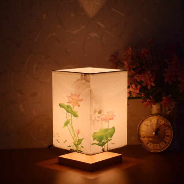 New Chinese Retro Style Bedside Night Light Warm – Bild 3