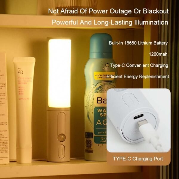 New Style Smart Human Body Induction Motion Sensor LED Night Light For Home Bed Kitchen Cabinet Wardrobe Wall Lamp – Bild 8